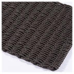 Didsbury Braided Polypropylene 55x100cm Slate Doormat