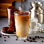 Latte Glasses 6pcs - Serve Hot Drinks with Style