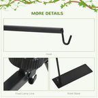 Reptile Lamp Stand: Adjustable Height, Stable Base, Versatile for Lizards & Snakes