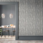 Luxe Texture Pewter Wallpaper - Attention to Detail - for All Demographics