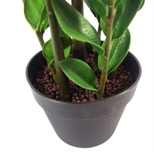 75cm Artificial Zanzibar Green Gem Zamioculcas Succulent Indoor Plant in Green