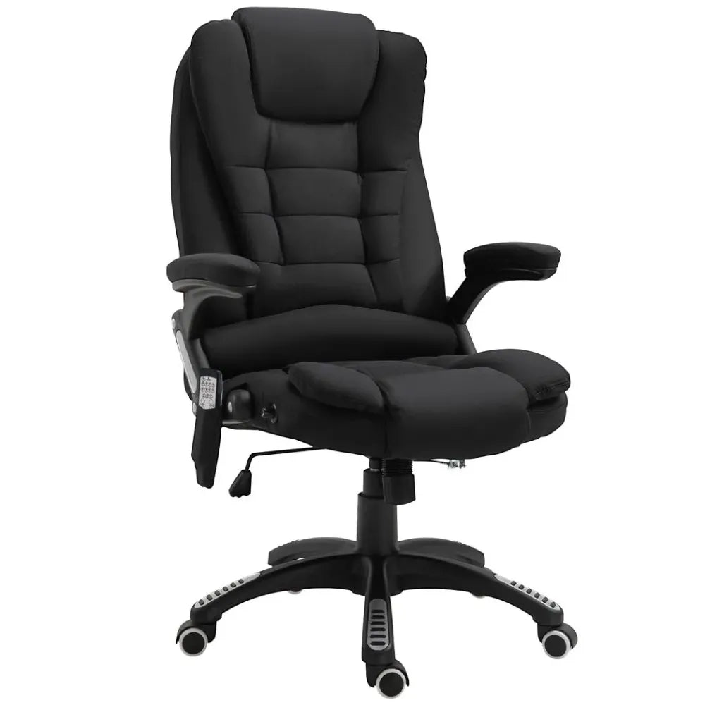 Headrest Black - Executive Reclining Chair w/ Heating Massage Points Relaxing