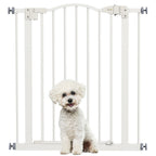 74-80cm Adjustable Pet Gate Barrier- Auto-Close, Metal
