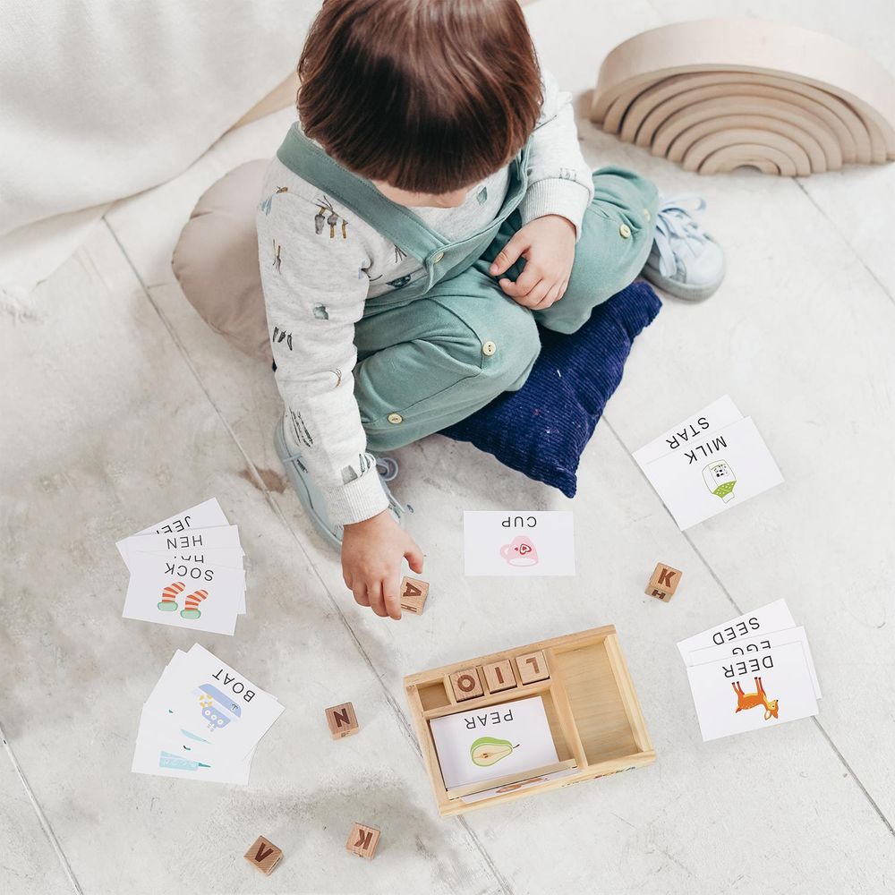 Wooden Spelling Game