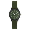 Ladies & Girls Sports Green Silicone Watch
