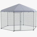 Walk in Chicken Run-10-15 Chickens, Hens, Rabbits, Ducks. Spacious, Covered, Predator-Proof. High-Quality.