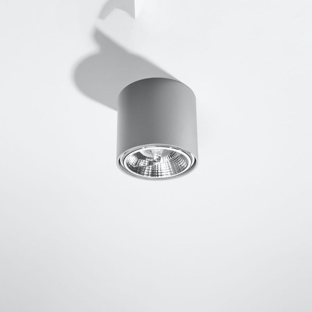 Aluminum GU10 Ceiling Lamp - Modern Design