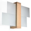 Modern Loft Design LED Wall Lamp - Natural Wood - Professional Quality - Best for Any Room - Feniks Collection