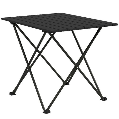 Folding Camping Table for Outdoor Camping, Picnic, Hiking, Black