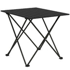 Folding Camping Table for Outdoor Camping, Picnic, Hiking, Black