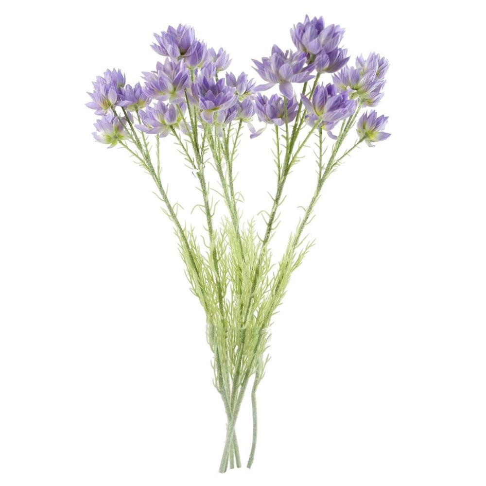 Pack of 6 x 60cm Purple Starflower Stems - 30 Blooms