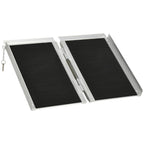 Duo Wheelchair Ramp - Lightweight, Portable Ramp for Easy Mobility - 72x61cm