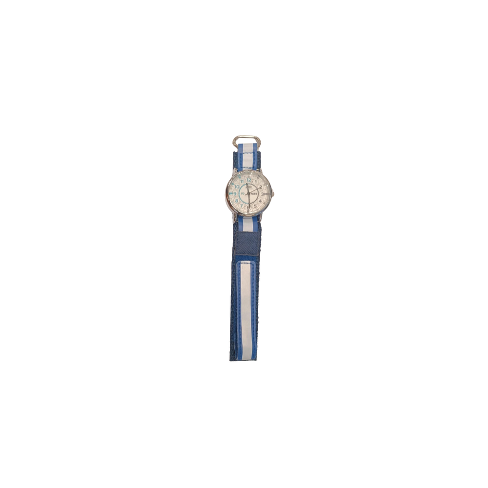 Boys Time Teacher Velcro Strap Watch - Needs Battery