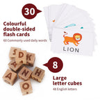 Wooden Spelling Game
