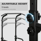 Multipurpose Power Tower for Home Gym - Pull Up Bar, Dip Station, Push Up Equipment - Professional Quality