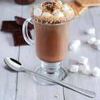 Stainless Steel Latte Spoon - Long Handle, Set of 4