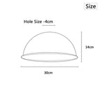 Vintage Burgandy Industrial Dome Lamp Shade - Easy Fit - Metal E27 Light Fitting - 60W - Ceiling Pendant Wall Light