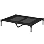 Large Pet Cot Portable Dog Cat Sleep Bed Elevated Camping Outdoor Black