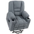 Riser and Recliner Chair w/ Remote, Lift Chair for Elderly, Grey