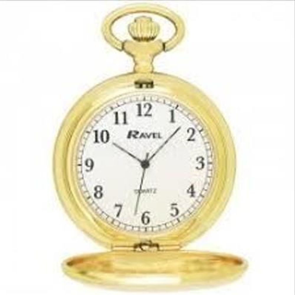 Gilt Pocket Watch - Elegant, Classic Style with Quality Quartz Movement
