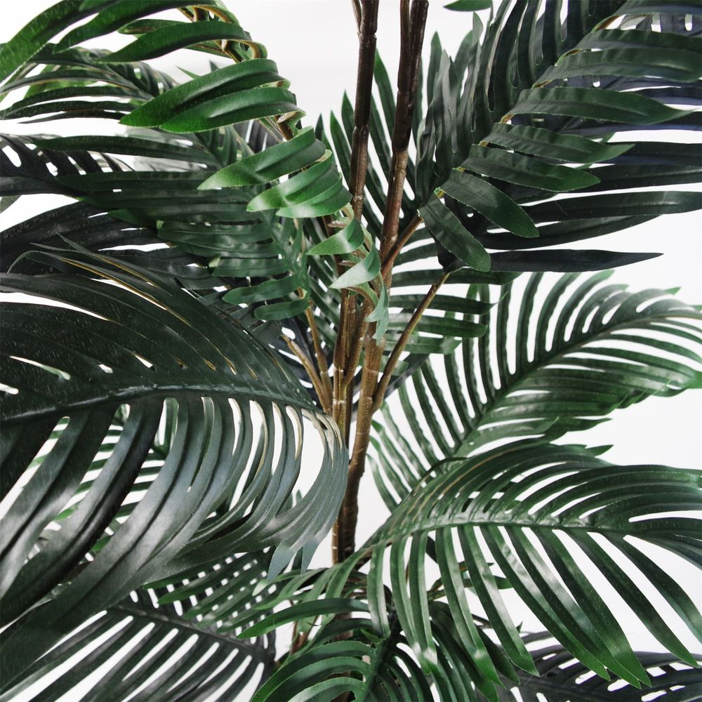 140cm Large Artificial Palm Tree - Realistic Greenery for Home - No Maintenance Needed