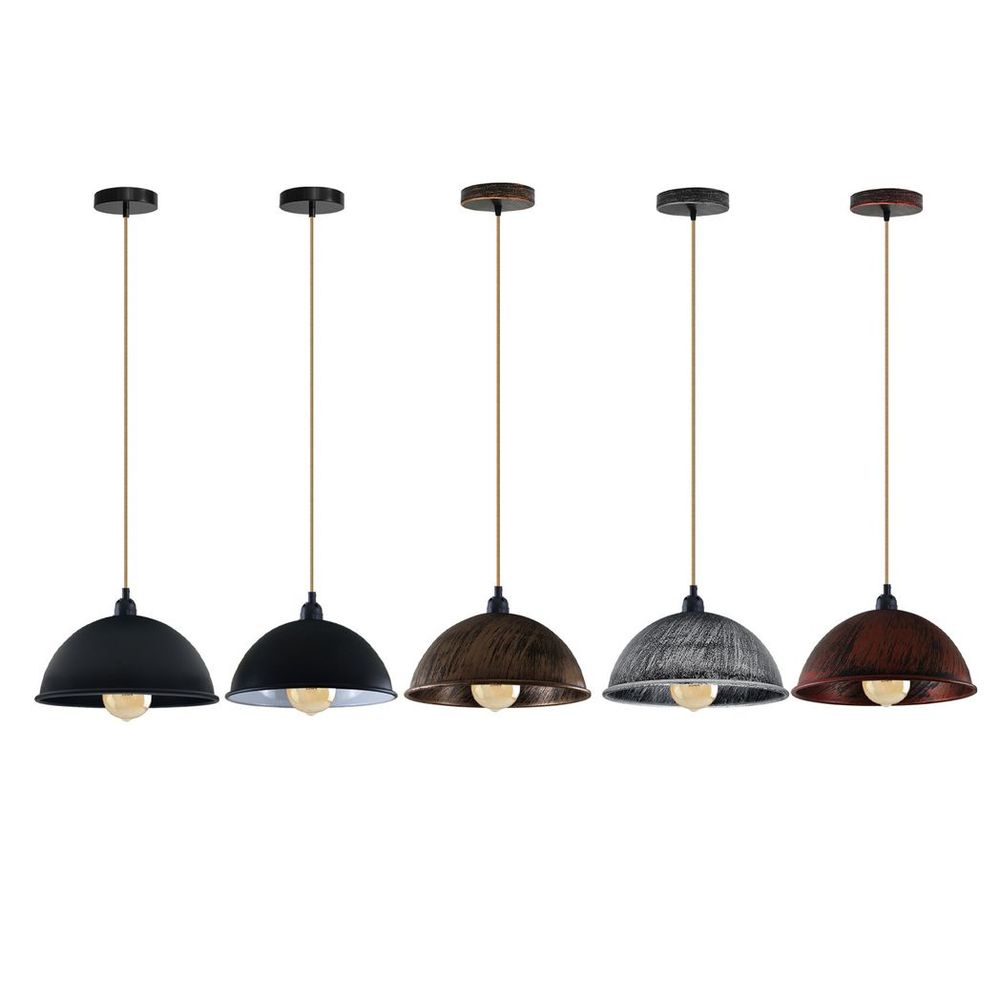 Vintage Industrial Lights Ceiling Chandelier E27 Pendant Light Lamp Fixture