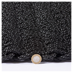 Didsbury Braided Polypropylene 45x75cm Charcoal Doormat