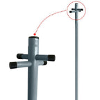 Clothes Post 2.4m Overall Hight Heavy Duty Pole Washing Line Support