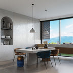Elegant Industrial Pendant Lamp - Pablito Design - Concrete Texture - E27 Socket