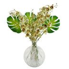 Artificial Monstera Leaf - 55cm Single Stem - Realistic and Versatile Decoration