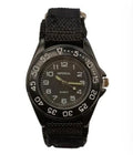 Children Black Mid Dial with Velcro Strap Easy Fasten Watch NEEDS RE-BATTERY