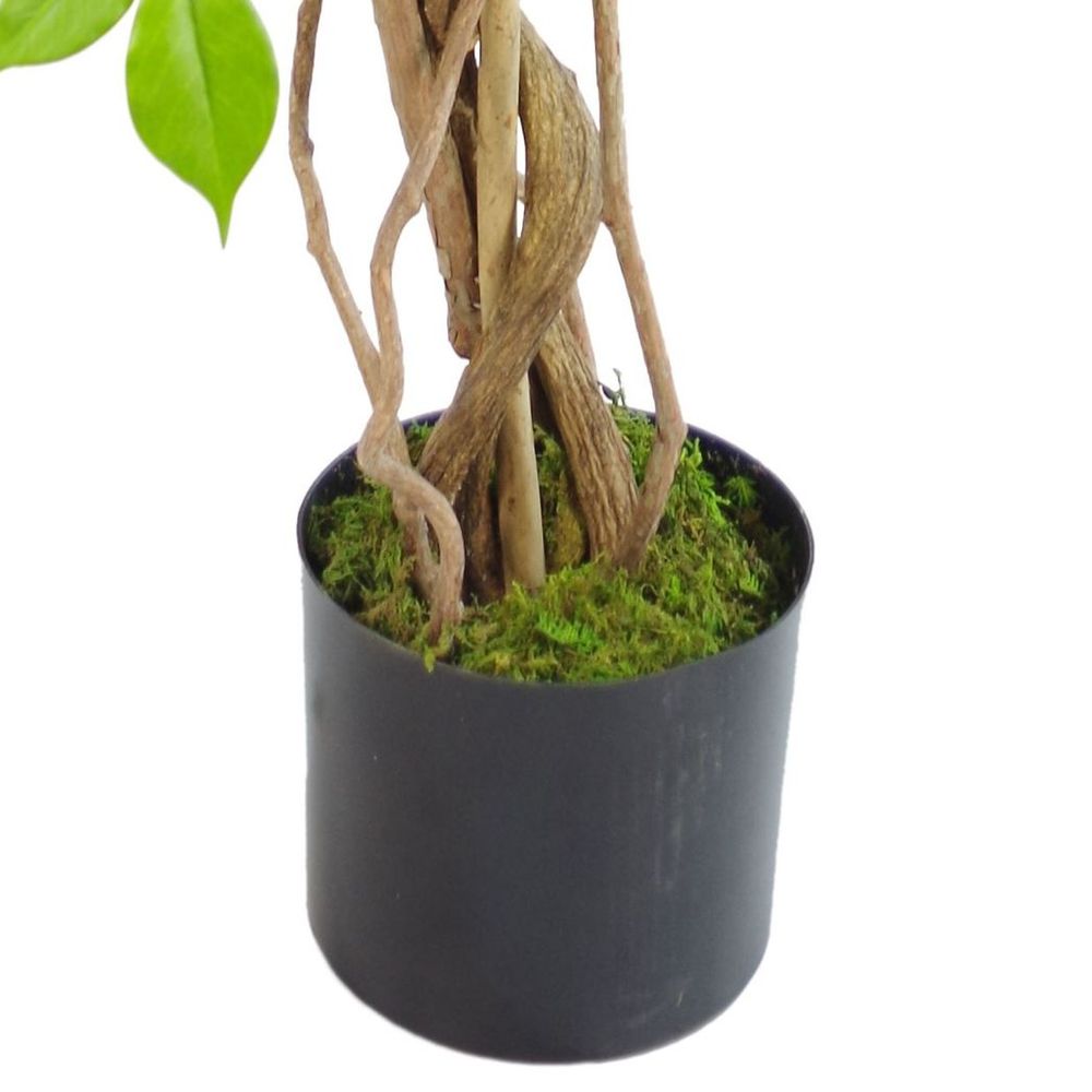 110cm Purple Wisteria Tree w/ Metal Planter: Lifelike, Handmade