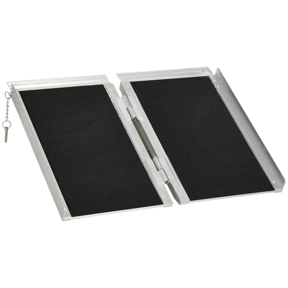 Duo Wheelchair Ramp - Lightweight, Portable Ramp for Easy Mobility - 72x61cm