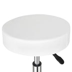 Round Stool Ha Feet Rotation Bar Stool White
