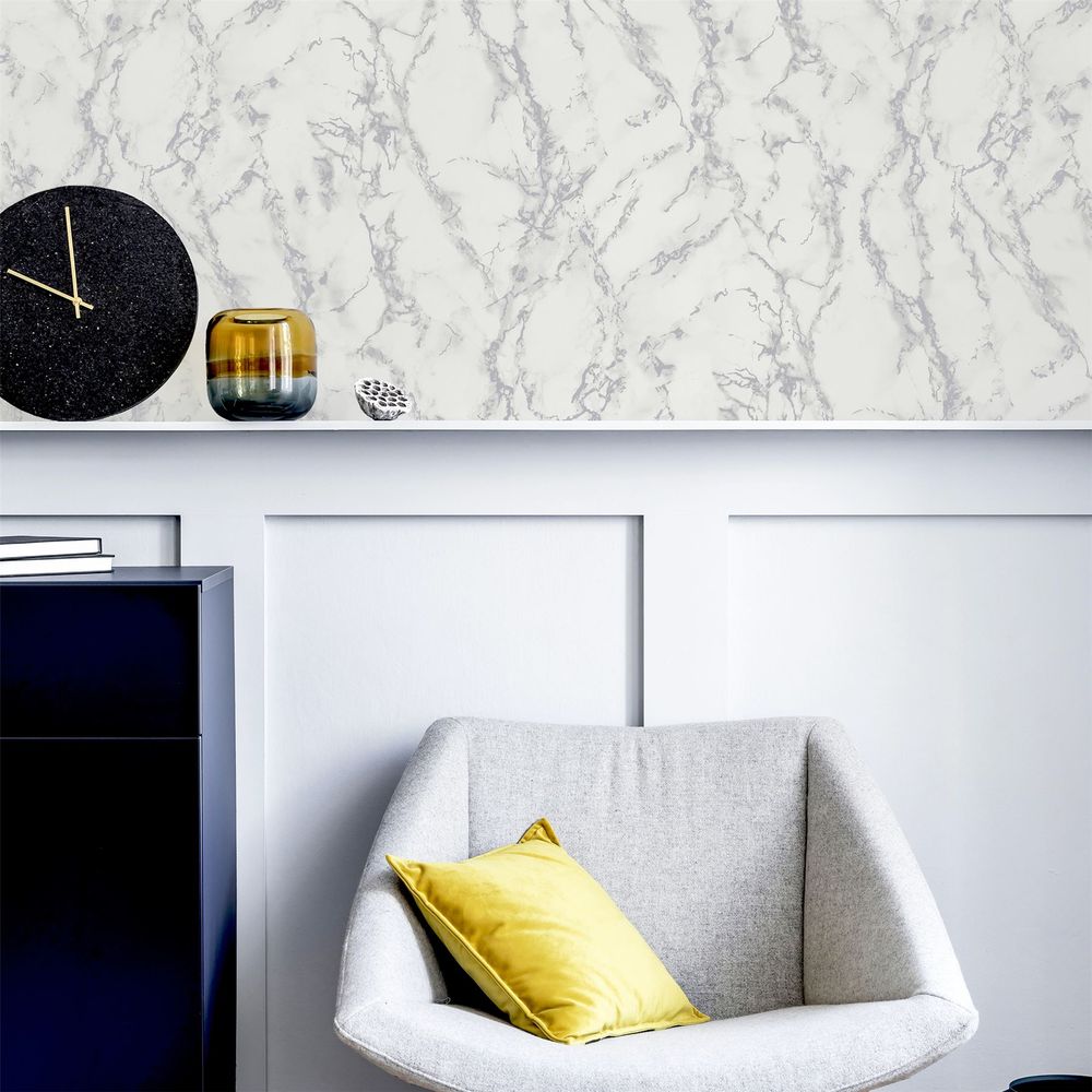 Carrara Marble Silver