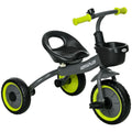 Kids Trike - Adjustable Seat - 2-5 Years - Black