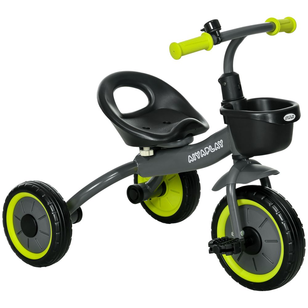 Kids Trike - Adjustable Seat - 2-5 Years - Black