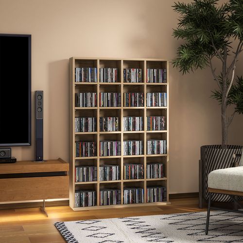 DVD CD Media Storage Rack, Video Display Unit, 89 x 130.5 cm