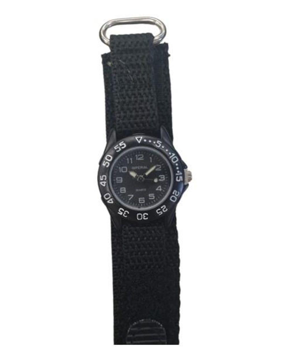 Blue Mini Dial Velcro Strap Watch - Fast Shipping -!