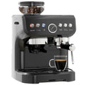Espresso Machine w/ Integrated Grinder & Steam Wand - 15 Bar Pressure - Professional Quality