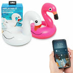 Soundz Waterproof Inflatable Flamingo Speaker Bath Pool