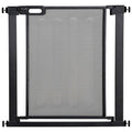 Pressure Fit Safety Gate for Doorways and Staircases, Dog Gate w/ Auto Closing Door, Pet Barrier for Hallways w/ Double Locking, Openings 75-103CM - Black