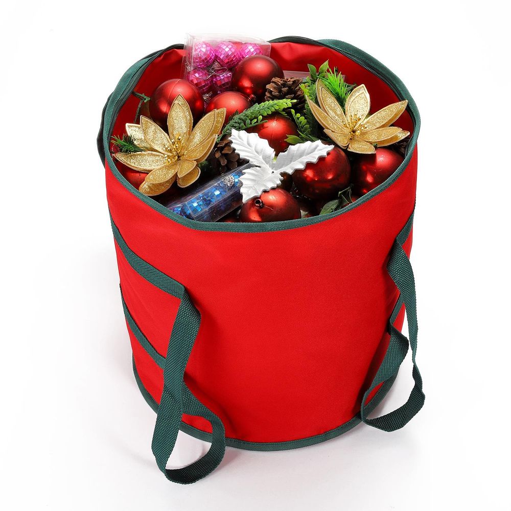Red Xmas Lights Storage Bag