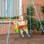 3 in 1 Kids Swing Seat, Adjustable Toddler Swing Chair, Green