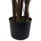 120cm Fan Palm Artificial Tree - Realistic Lifelike Design - for Home Decor