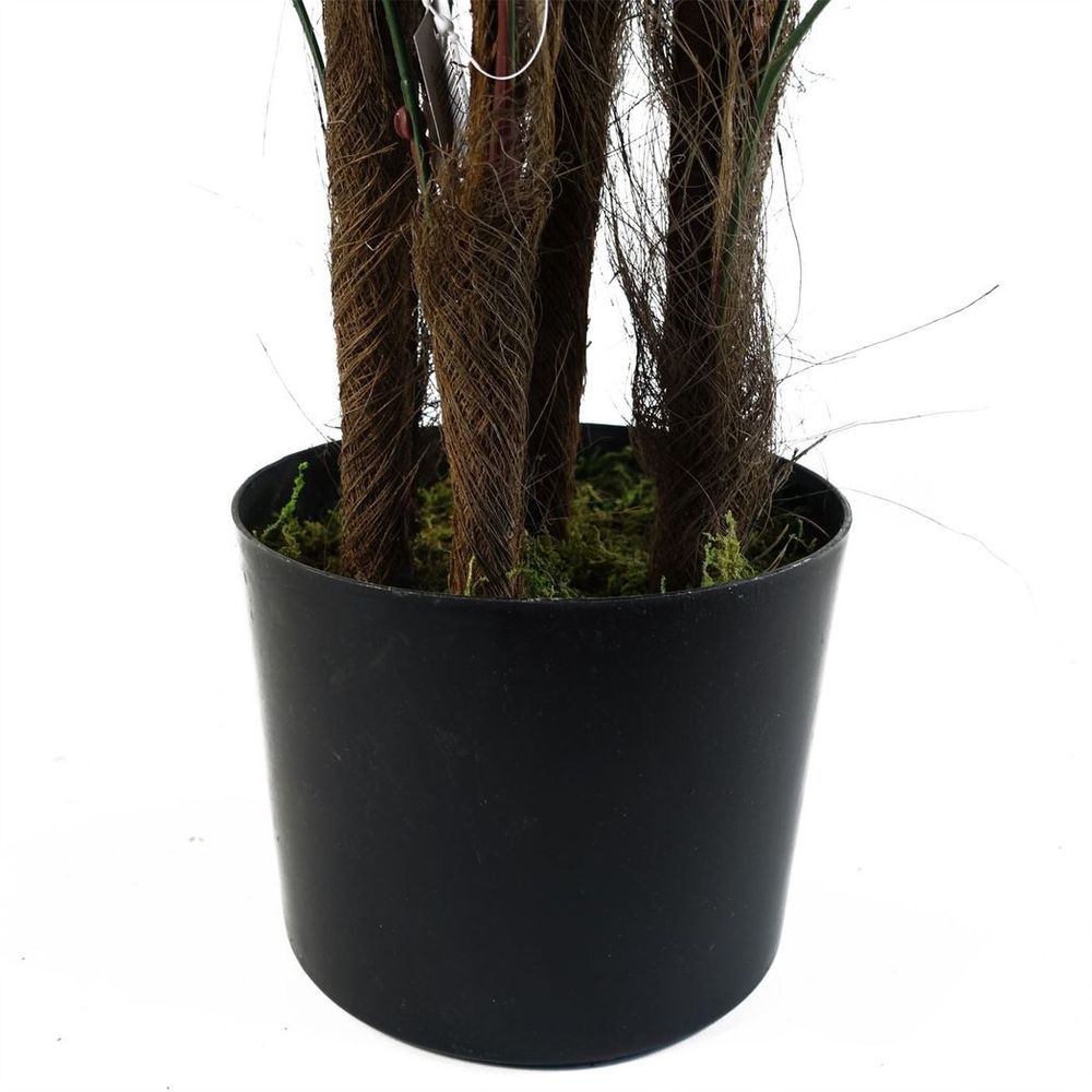 120cm Fan Palm Artificial Tree - Realistic Lifelike Design - for Home Decor