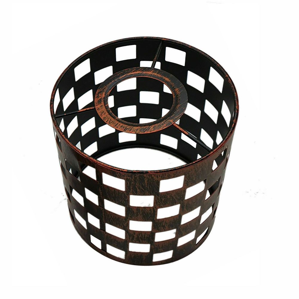 Metal Industrial Retro pendant lampshade barrel shaped Loft Style Metal Ceiling Lamp shade for pendant light,wall lights