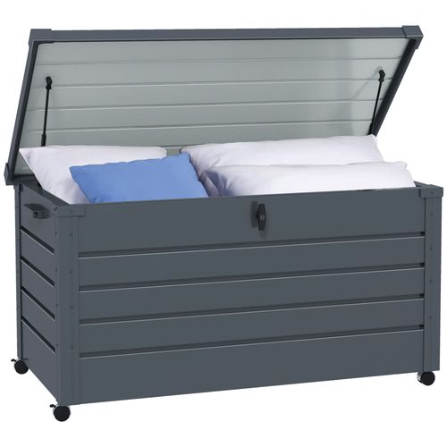 331L Outdoor Storage Box Waterproof with Wheels and Lock