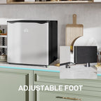 Counter Top Fridge - 46L with Chiller Box, Silver