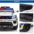 12V Kid Electric Ride On Car w/ Remote Siren Bluetooth 3-6 Years